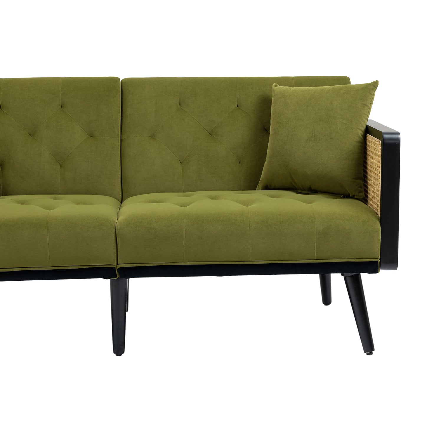 COOLMORE Velvet Sofa: Accent Loveseat with Metal Feet - Stylish and Comfortable Furniture for Your Living Space