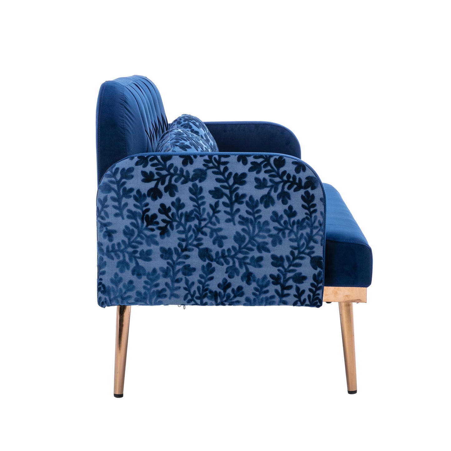 COOLMORE Velvet Sofa: Accent Loveseat with Metal Feet - Stylish, Comfortable, and Durable - Available in Various Sizes and Colors