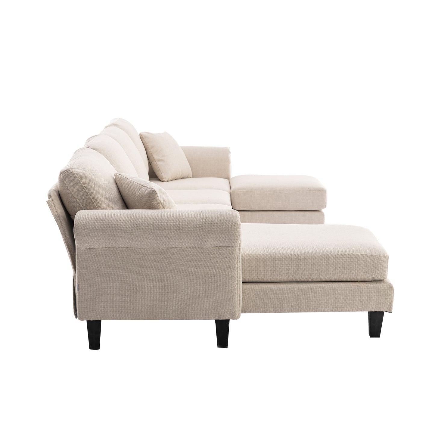 Accent your living room with the versatile COOLMORE Sofa Sectional - a stylish and comfortable addition to any home. Choose from a range of sizes and colors to suit your space.