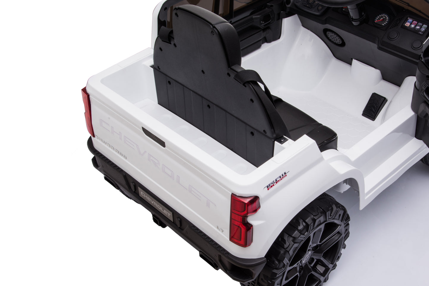Official Licensed Chevrolet Ride-on Car, 12V Battery Powered Electric 4 Wheels Kids Toy with Parent Remote Control, Foot Pedal, Music, Aux, and LED Headlights - Patented Product, Dealership Certificate Required