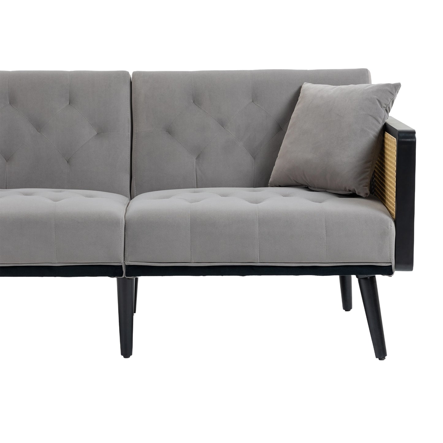 COOLMORE Velvet Sofa: Accent Loveseat with Metal Feet - Stylish, Comfortable, and Chic Design, Available in Multiple Sizes and Colors