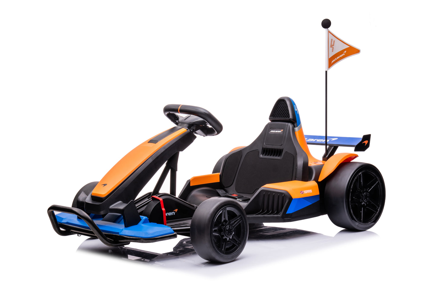 Licensed 24V Battery Powered Drift Car: Patented McLaren Go Kart, 12km/h Speed, Color Options