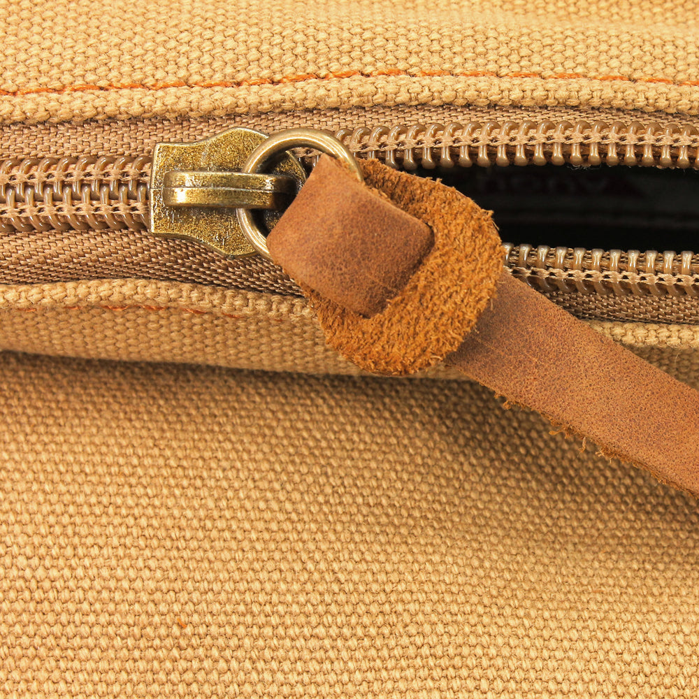 GEARONIC TM Men Women Military Canvas Messenger Shoulder Sling School Belt Crossbody Travel Hiking Bag Satchel