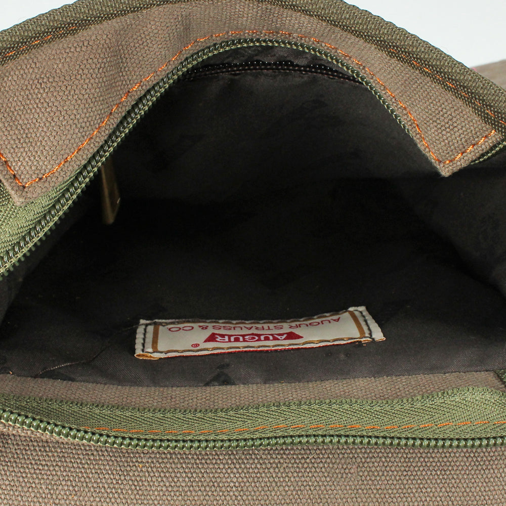 GEARONIC TM Men Women Military Canvas Messenger Shoulder Sling School Belt Crossbody Travel Hiking Bag Satchel