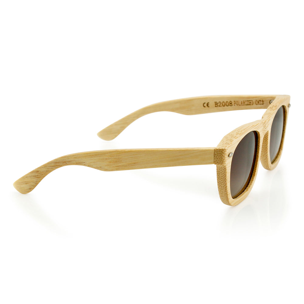 Polarized Genuine Bamboo lightweight Wood Entire Frame Vintage Handcraft Sunglasses Mens Womens Eyewear with Wooden Bamboo box
