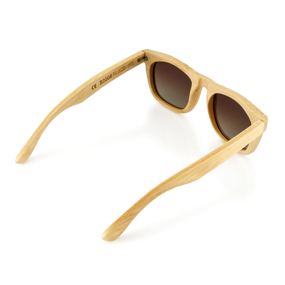 Polarized Genuine Bamboo lightweight Wood Entire Frame Vintage Handcraft Sunglasses Mens Womens Eyewear with Wooden Bamboo box