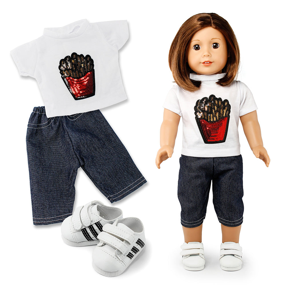 Oct17 Doll Clothes for American Girl 18? inch Dolls Wardrobe Makeover Outift Dressy Raincoat Casual Dress Boots Bundle