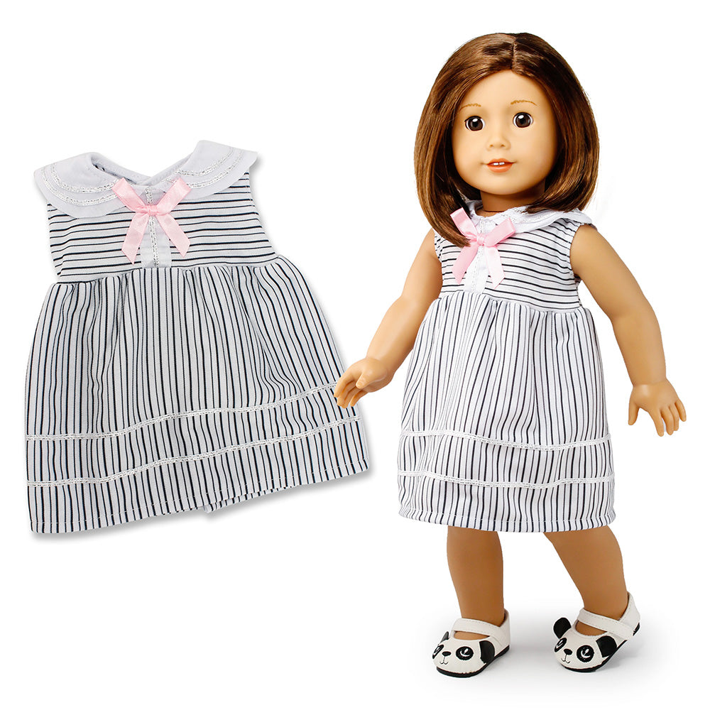 Oct17 Doll Clothes for American Girl 18? inch Dolls Wardrobe Makeover Outift Dressy Raincoat Casual Dress Boots Bundle