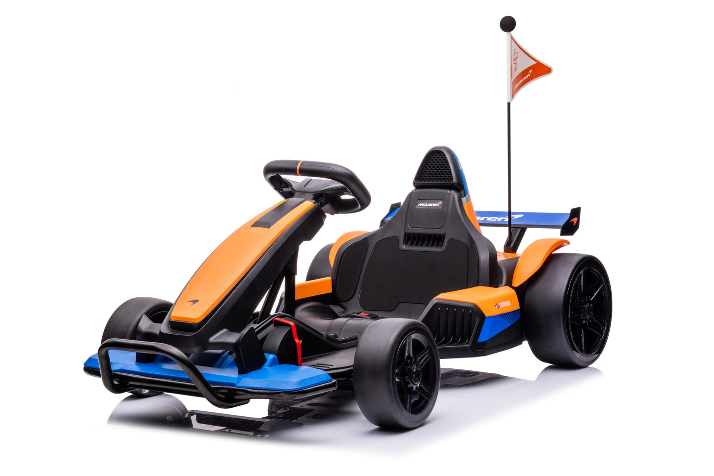 Licensed 24V Battery Powered Drift Car: Patented McLaren Go Kart, 12km/h Speed, Color Options
