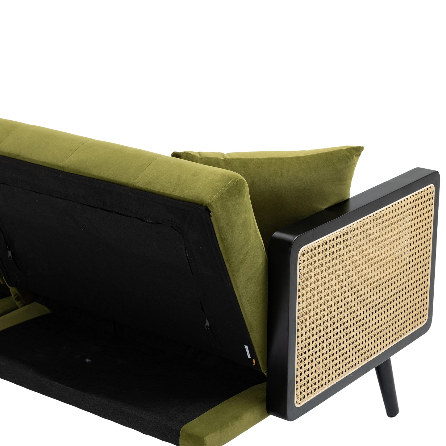 COOLMORE Velvet Sofa: Accent Loveseat with Metal Feet - Stylish and Comfortable Furniture for Your Living Space