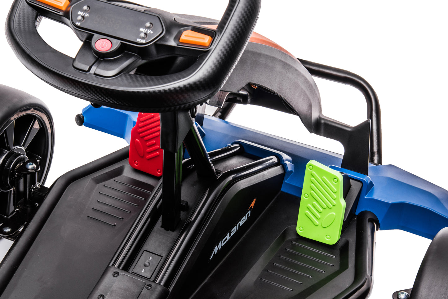 Licensed 24V Battery Powered Drift Car: Patented McLaren Go Kart, 12km/h Speed, Color Options