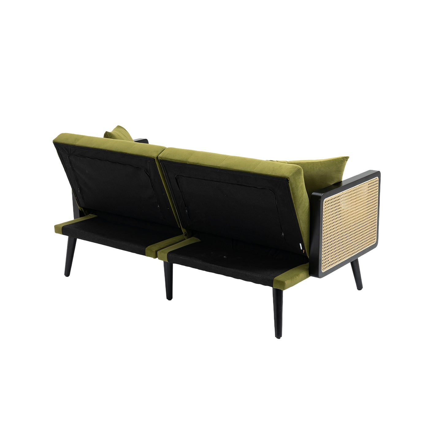 COOLMORE Velvet Sofa: Accent Loveseat with Metal Feet - Stylish and Comfortable Furniture for Your Living Space