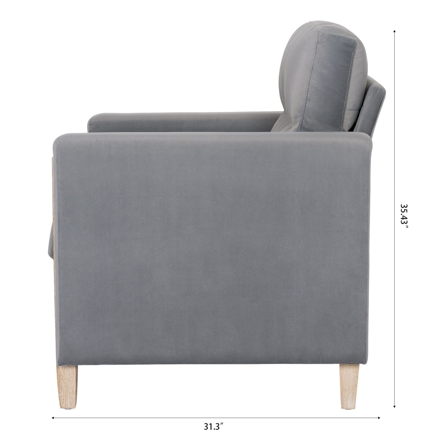 1 Seater Sofa for Living Room: Comfortable and Stylish Upholstered Furniture in Various Colors and Sizes