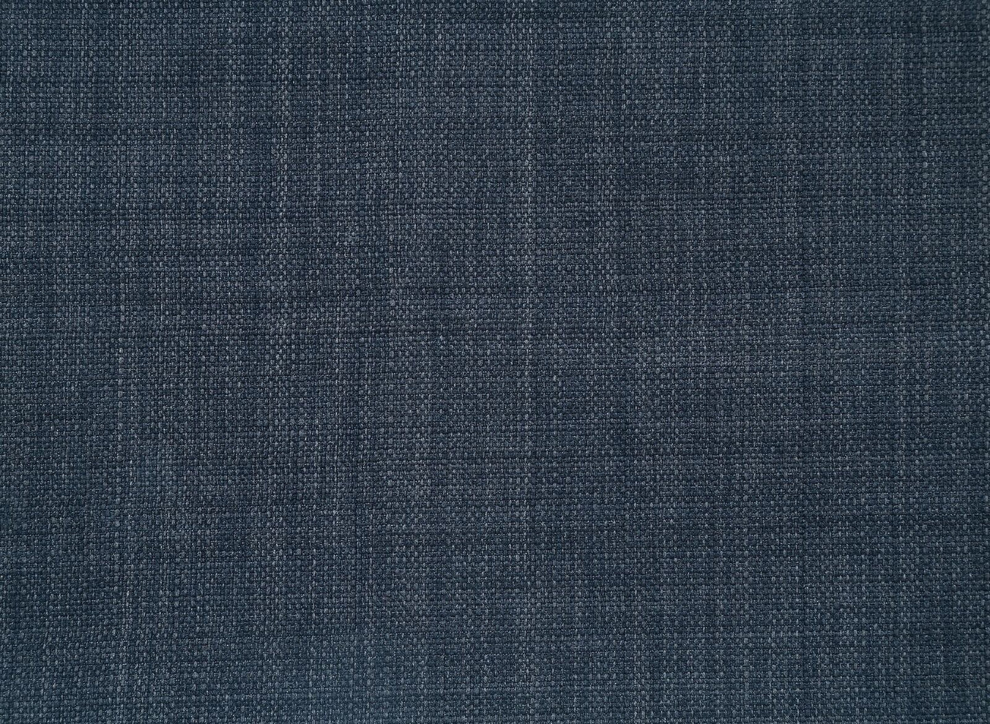 2pc Reversible Chaise Dark Blue Dorris Fabric Sectional Sofa Set: Living Room Furniture Couch