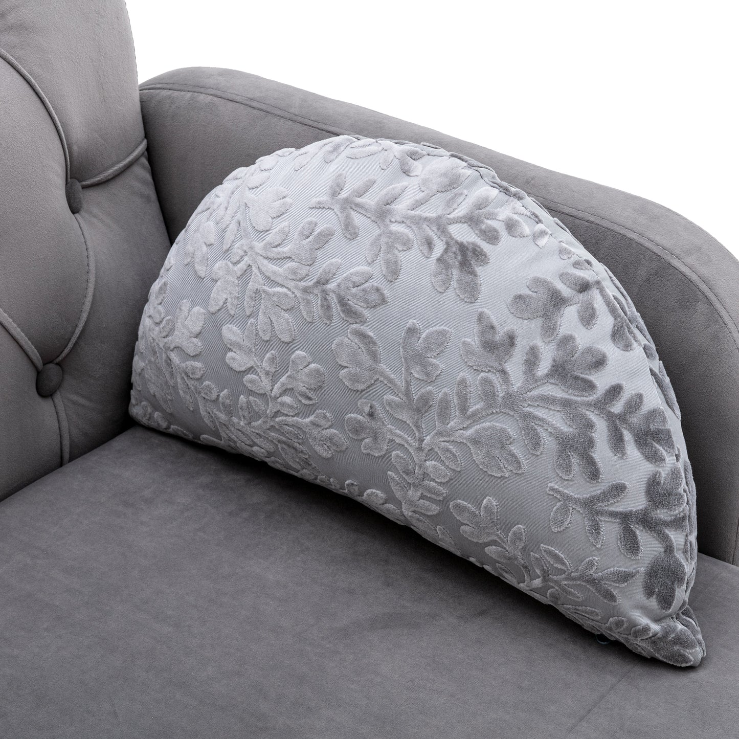 COOLMORE Velvet Sofa: Accent Loveseat with Metal Feet - Stylish, Comfortable, Various Sizes & Colors Available