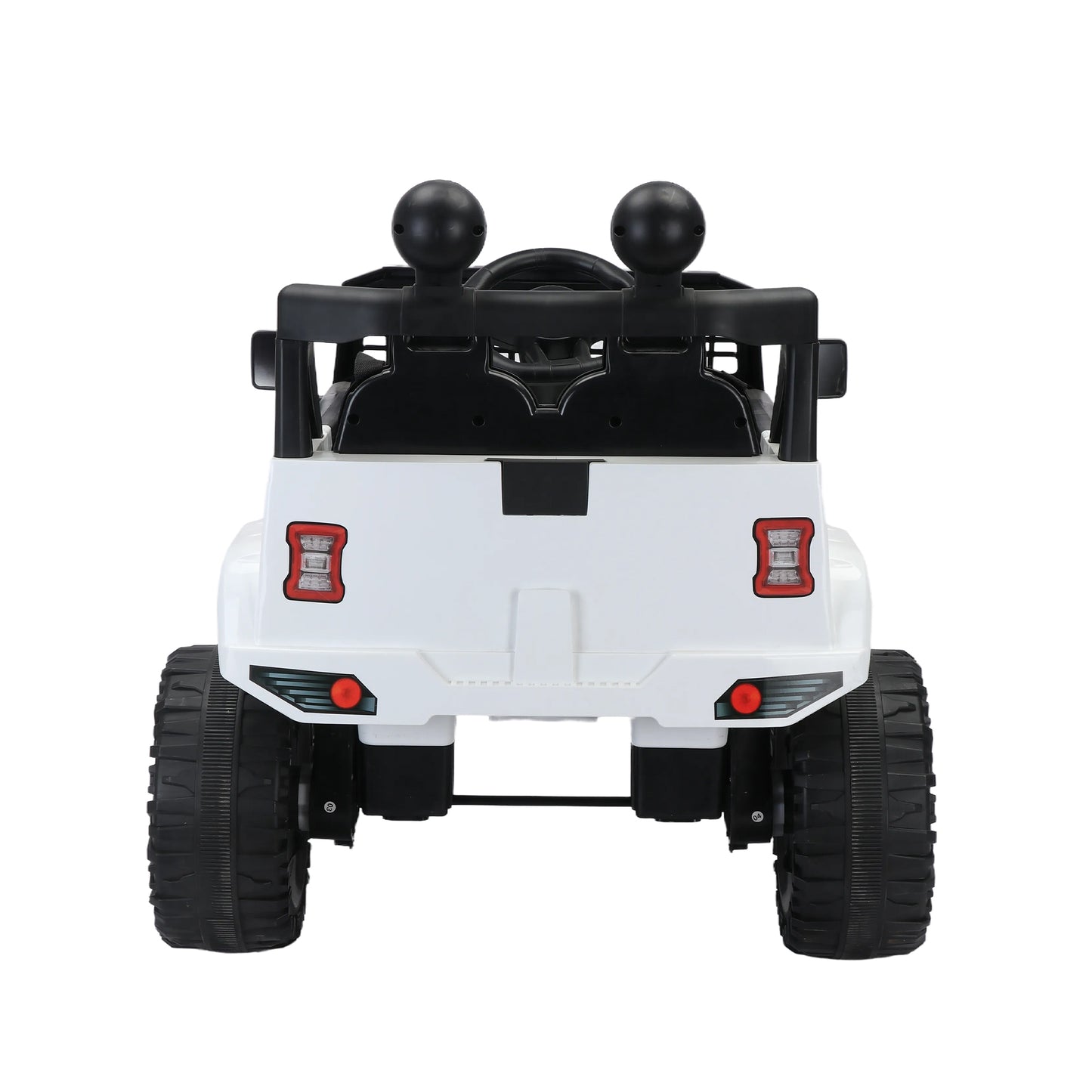 12v7A Kids Ride on Truck Car w/Parents Remote Control, 2.4G, Three-Speed Adjustable, Power Display, USB, MP3, Bluetooth, LED Light, Three-Point Safety Belt