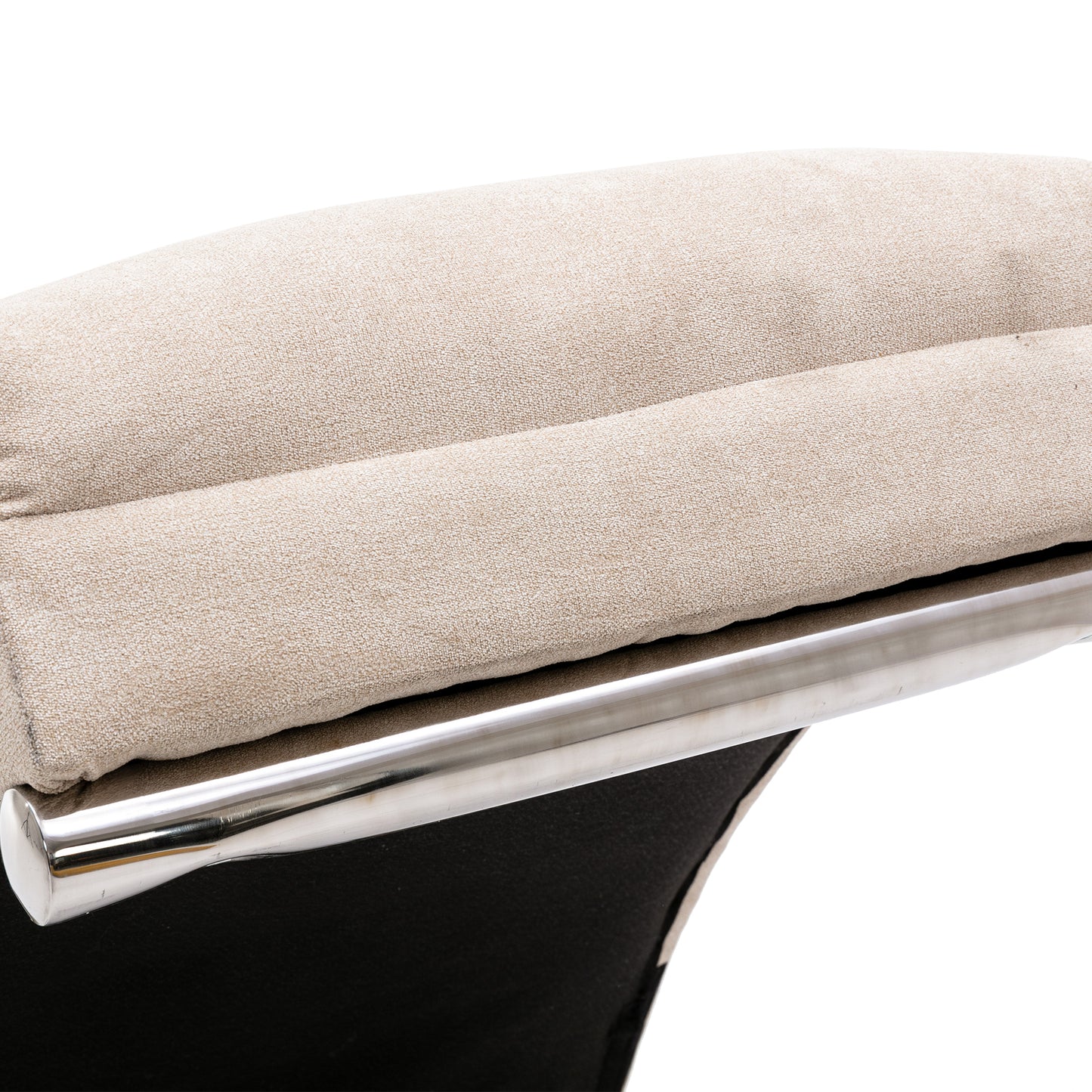 COOLMORE Linen Chaise Lounge: Modern Long Lounger for Office or Living Room - Indoor Chair with Stylish Design, Comfortable Seating, and Versatile Use - Available in Various Colors and Sizes