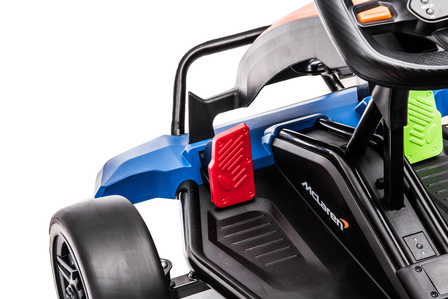 Licensed 24V Battery Powered Drift Car: Patented McLaren Go Kart, 12km/h Speed, Color Options