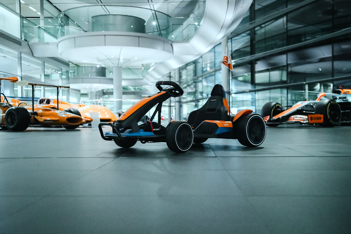 Licensed 24V Battery Powered Drift Car: Patented McLaren Go Kart, 12km/h Speed, Color Options