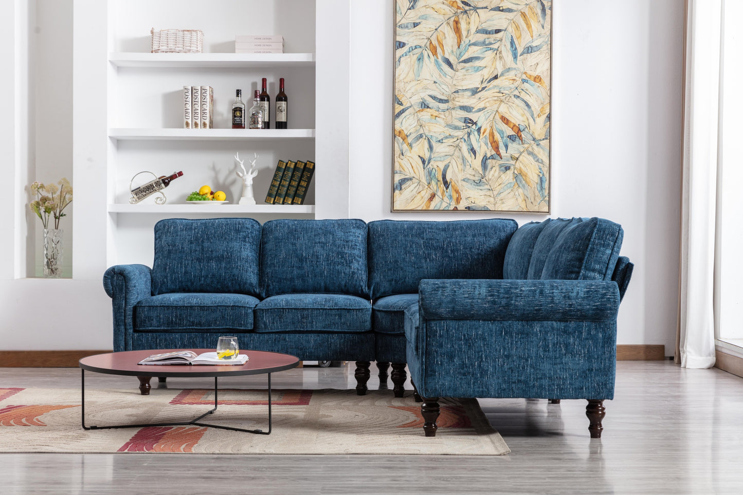 COOLMORE Accent Sofa: Stylish Living Room Sectional in Multiple Sizes & Colors