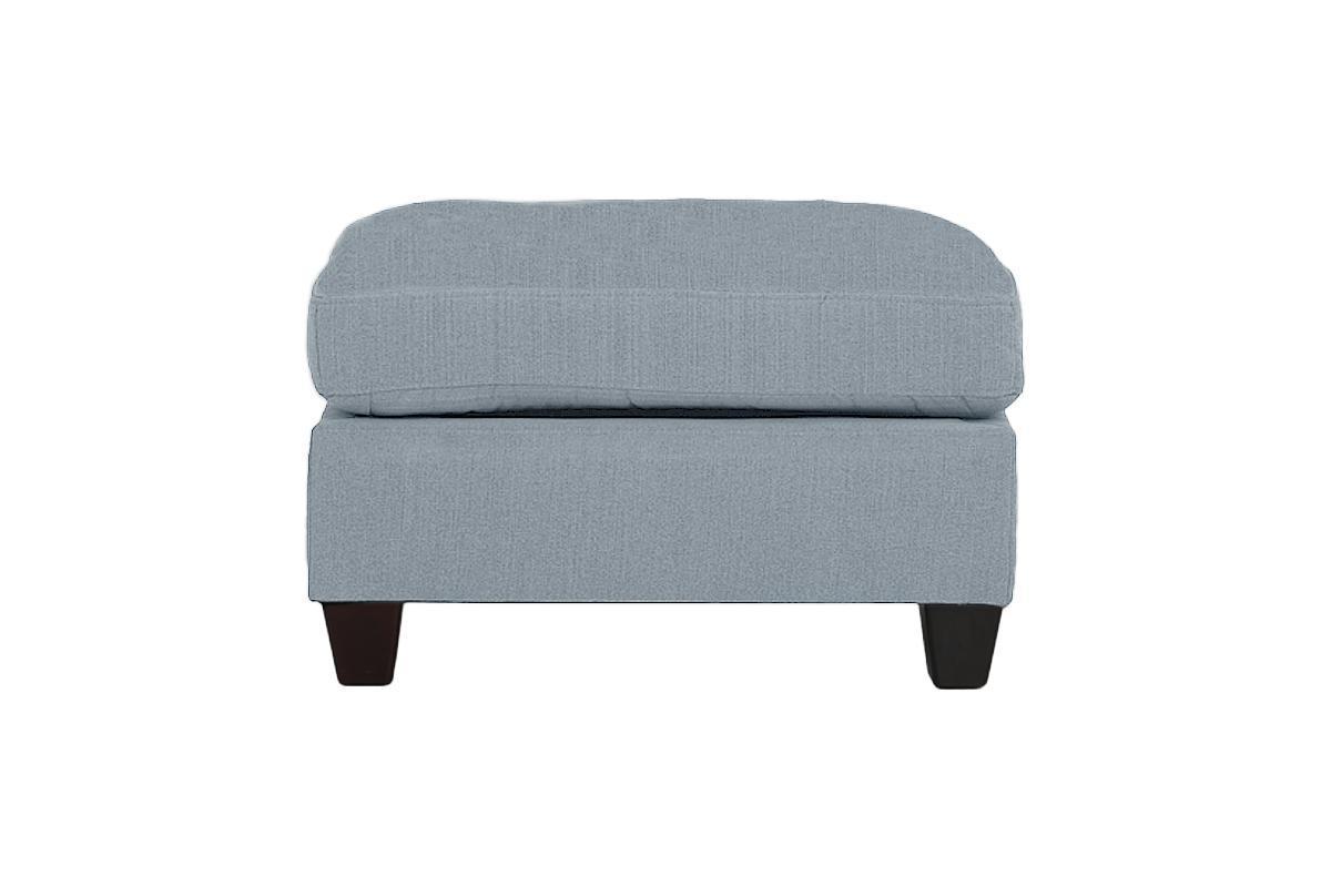 Modular Sectional Living Room Furniture Grey Linen Like Fabric 9pc Set: 3x Corner Wedge, 4x Armless Chairs, 2x Ottomans