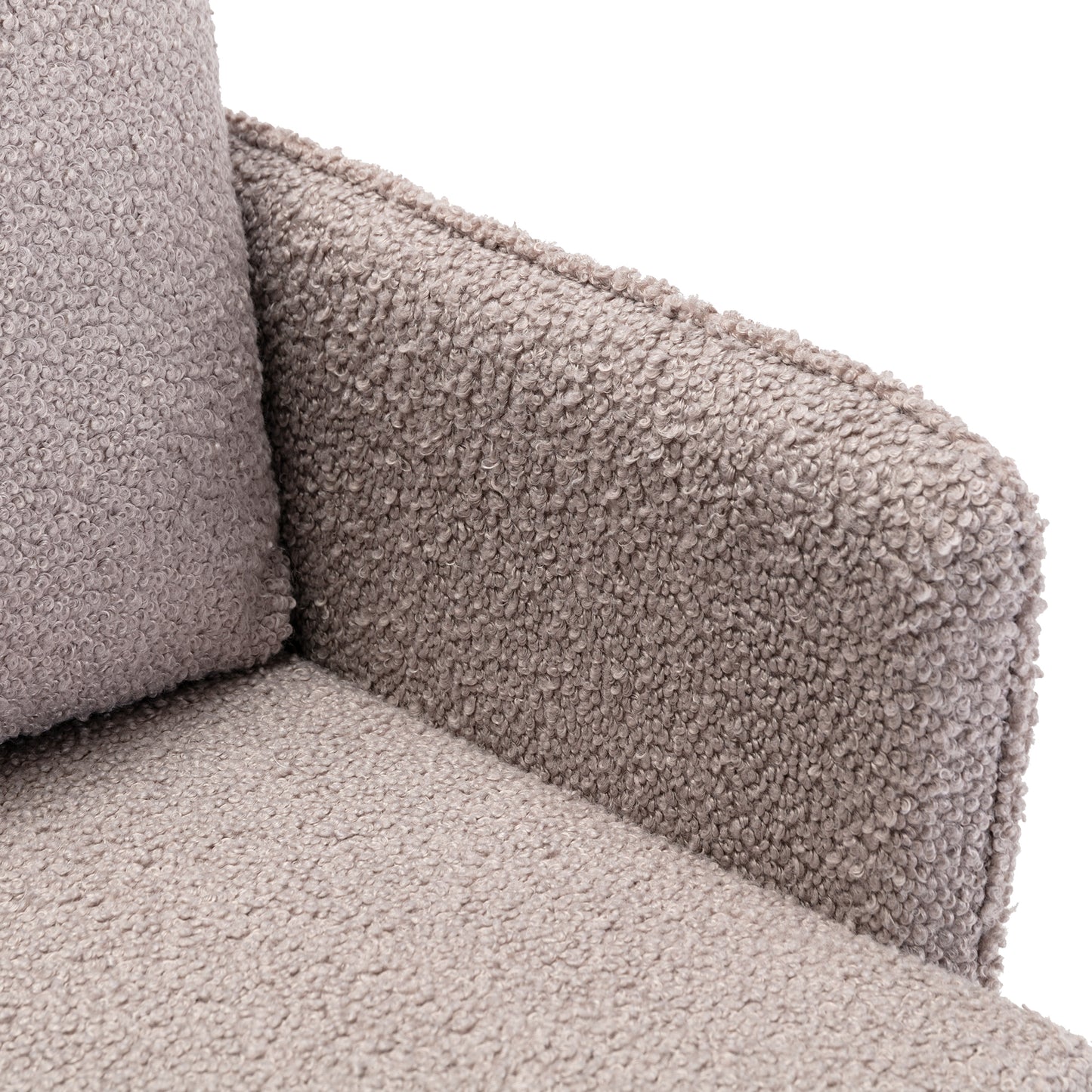 COOLMORE Sofa: Accent Loveseat with Iron Feet - Comfortable and Stylish Furniture for Your Home Décor