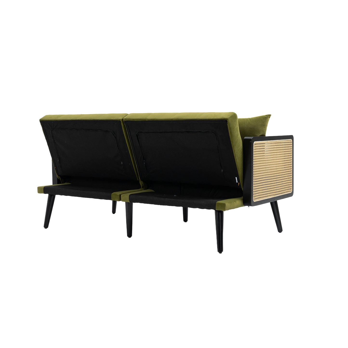 COOLMORE Velvet Sofa: Accent Loveseat with Metal Feet - Stylish and Comfortable Furniture for Your Living Space