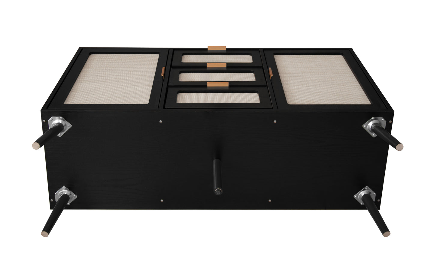 2 Door 3 Drawer Accent Storage Cabinet for Living Room Bedroom