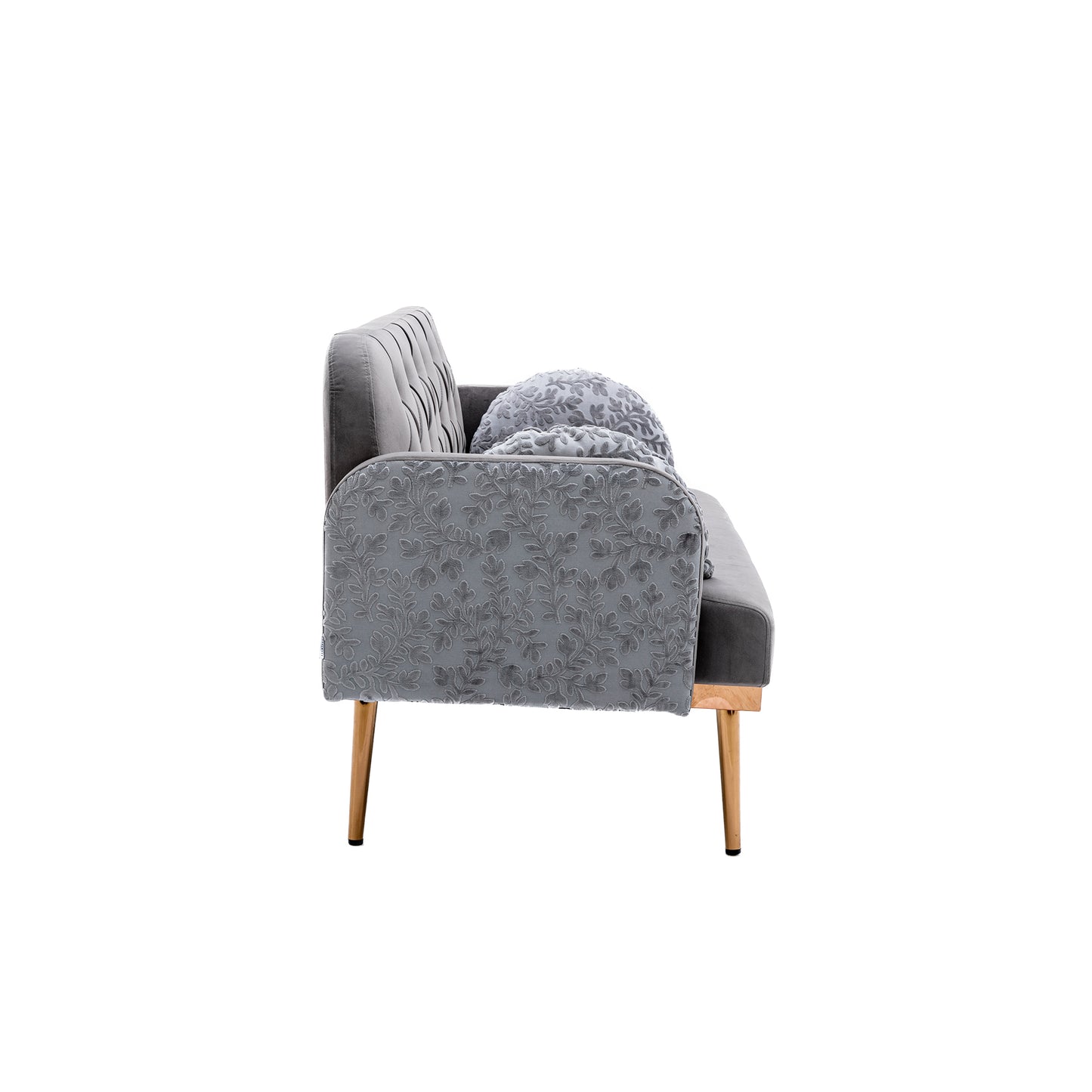 COOLMORE Velvet Sofa: Accent Loveseat with Metal Feet - Stylish, Comfortable, Various Sizes & Colors Available