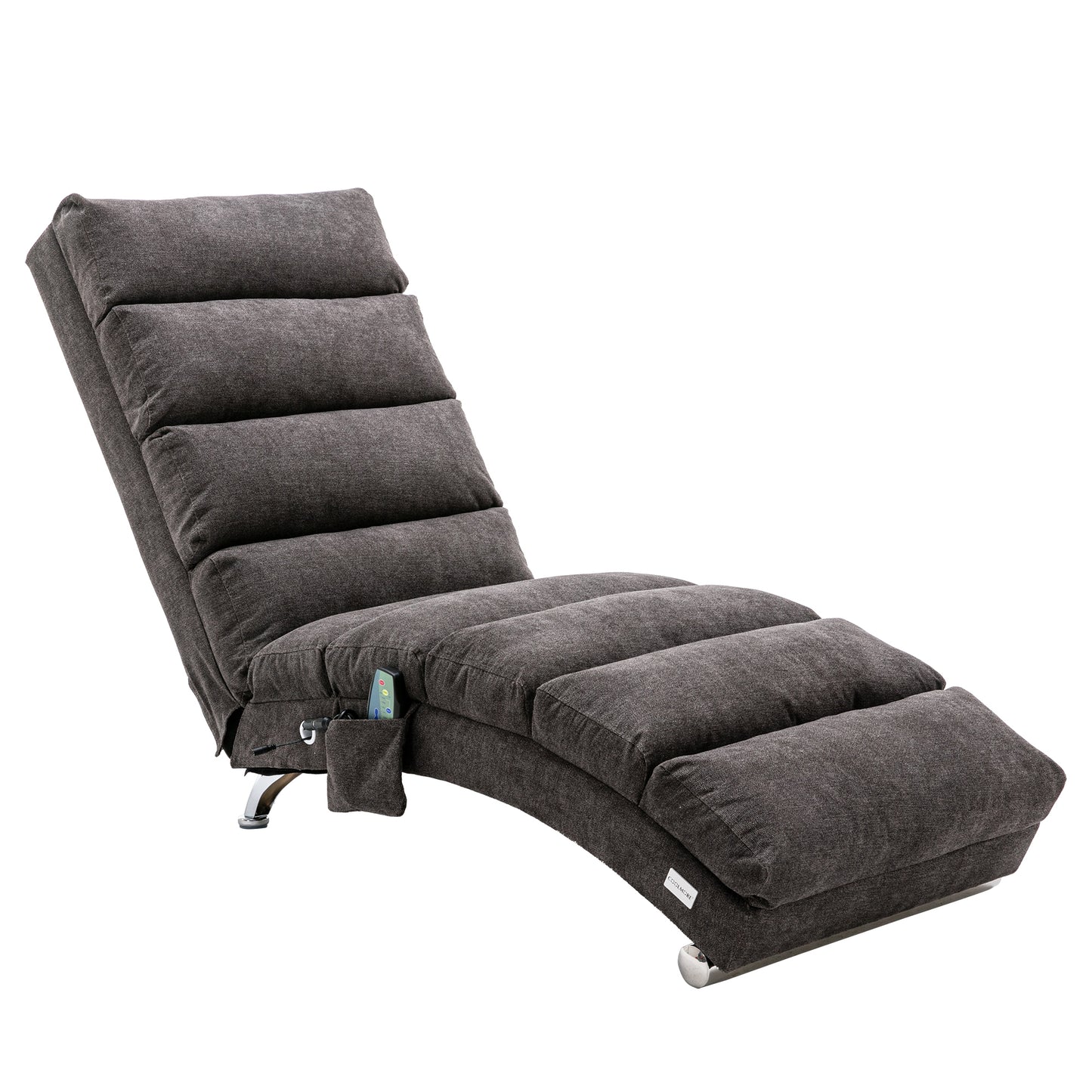 Linen Chaise Lounge Indoor Chair: Modern Long Lounger for Office or Living Room - COOLMORE.
