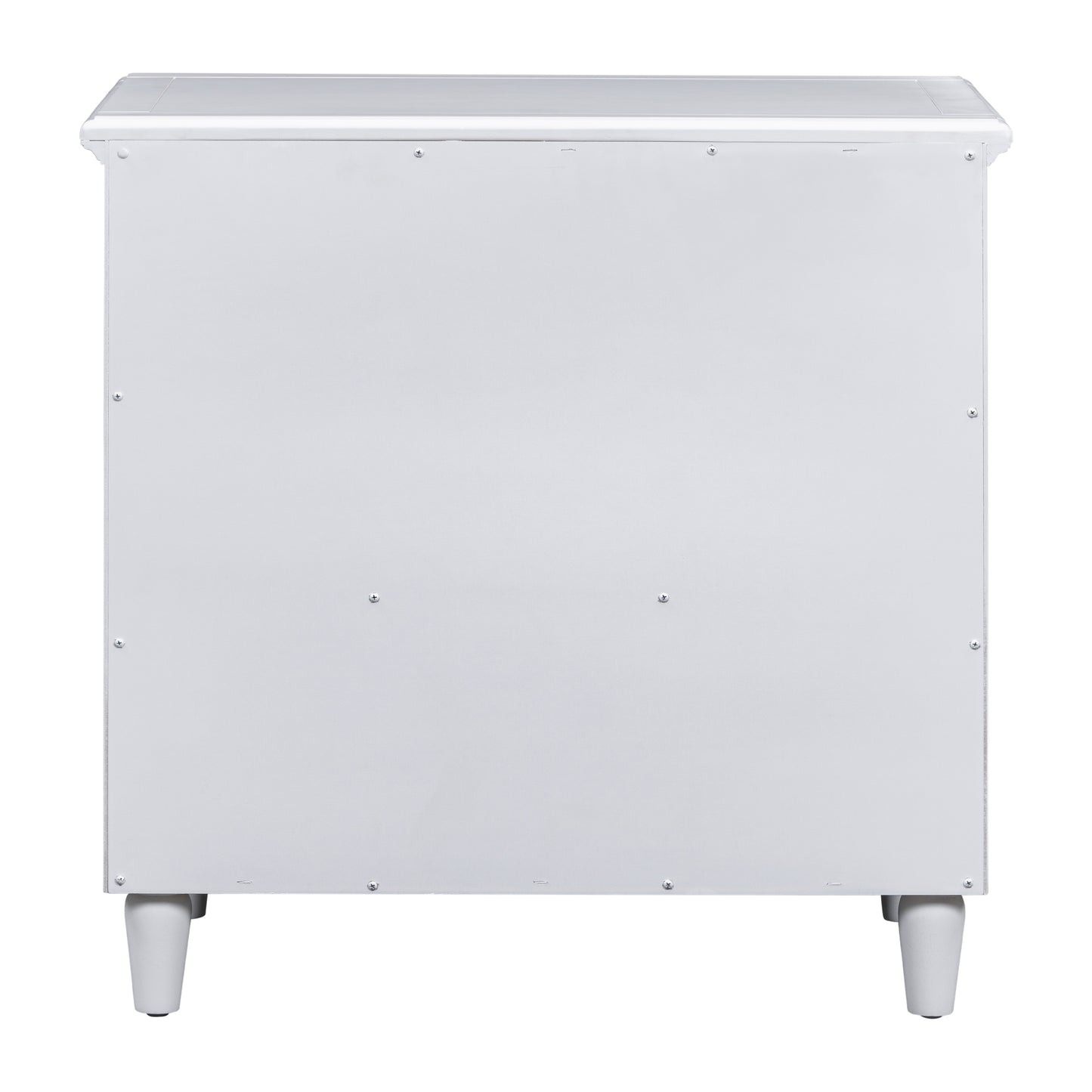 3-Drawer Nightstand Storage Wood Cabinet