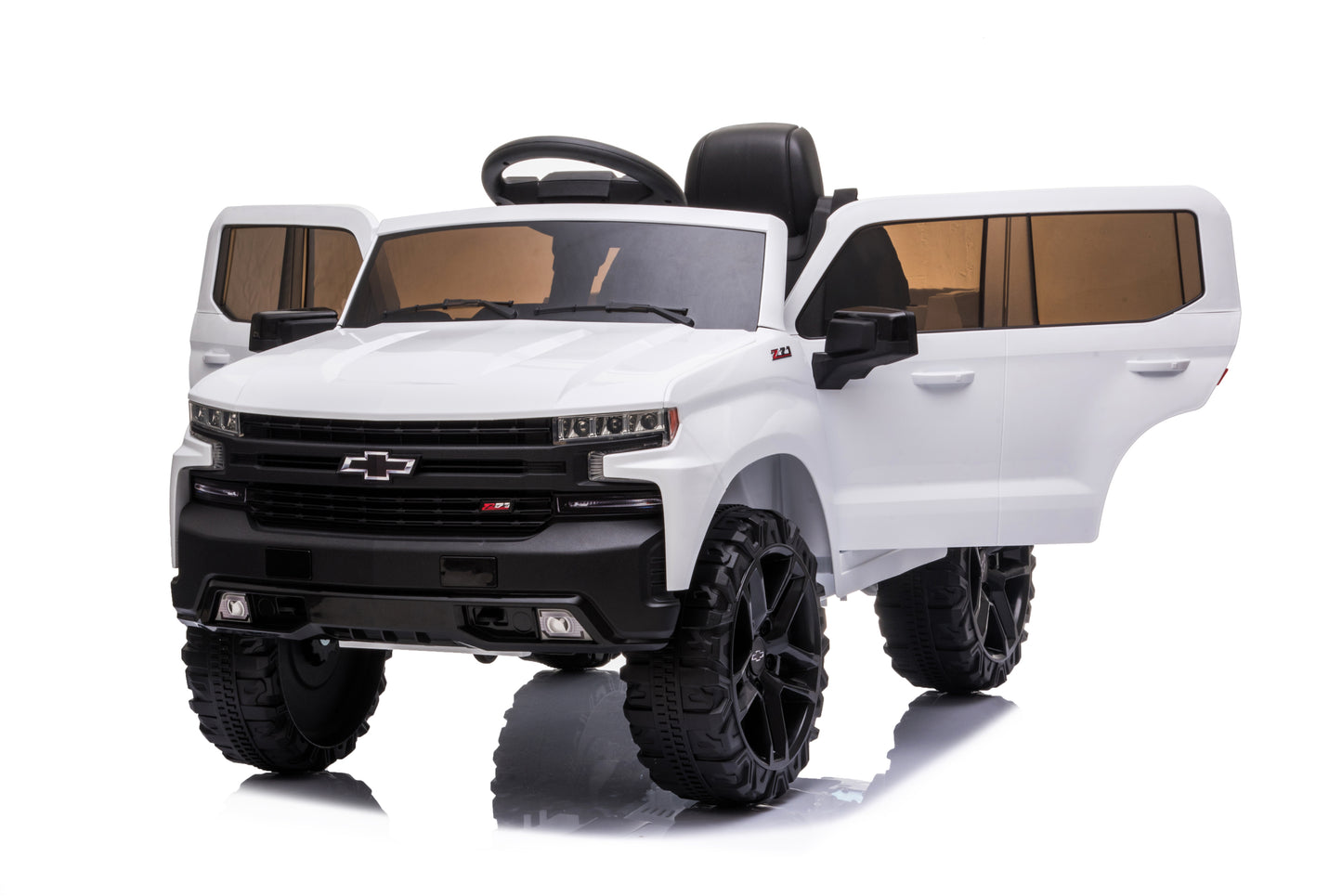 Official Licensed Chevrolet Ride-on Car, 12V Battery Powered Electric 4 Wheels Kids Toy with Parent Remote Control, Foot Pedal, Music, Aux, and LED Headlights - Patented Product, Dealership Certificate Required