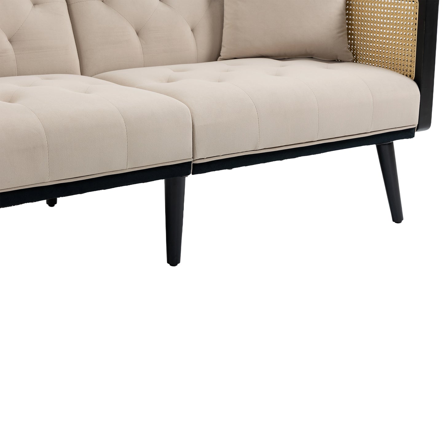 COOLMORE Velvet Sofa: Accent Loveseat with Metal Feet - Stylish, Comfortable, Size Options, Multiple Colors