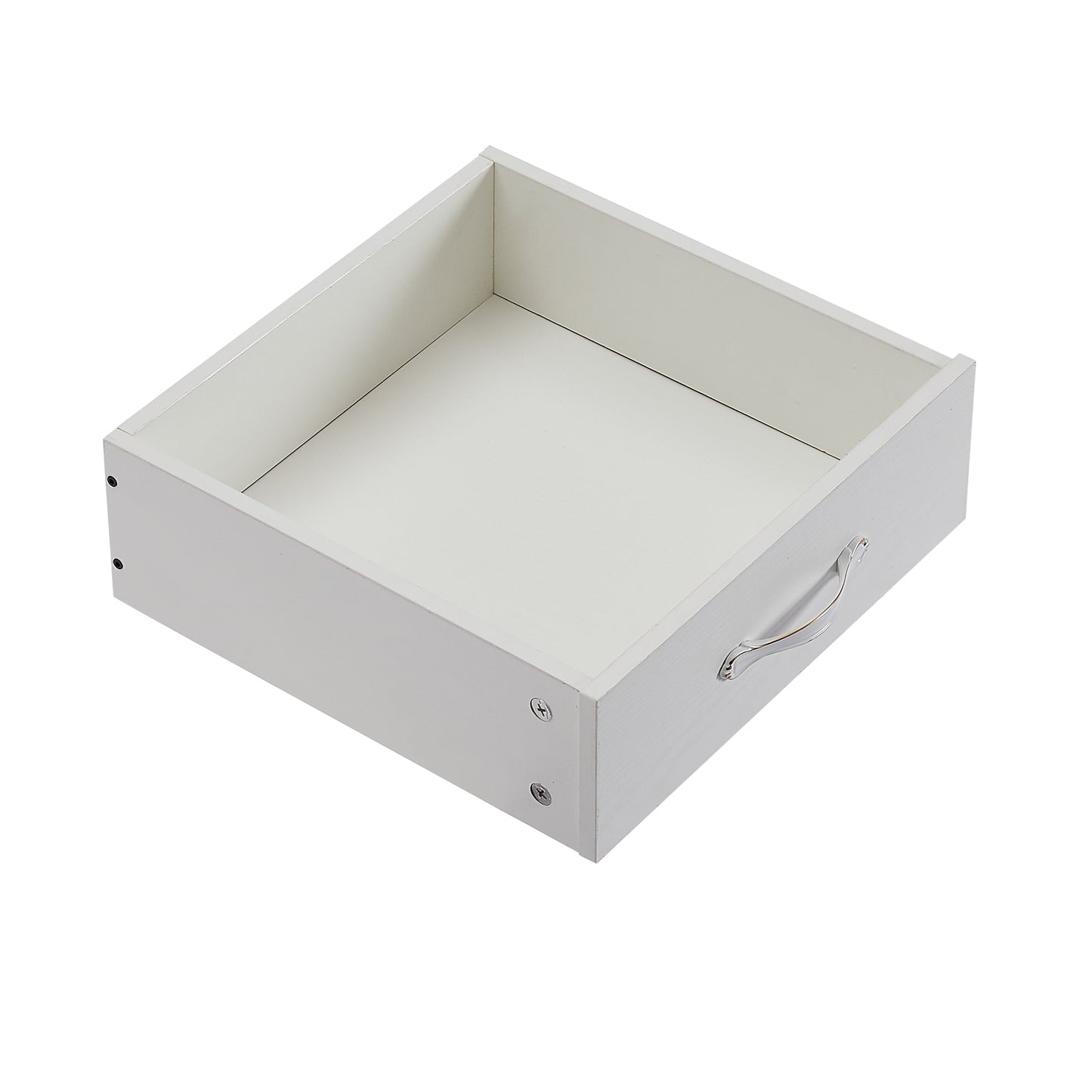 9 Drawer Long Dresser with Antique Handles Wood Chest of Drawers