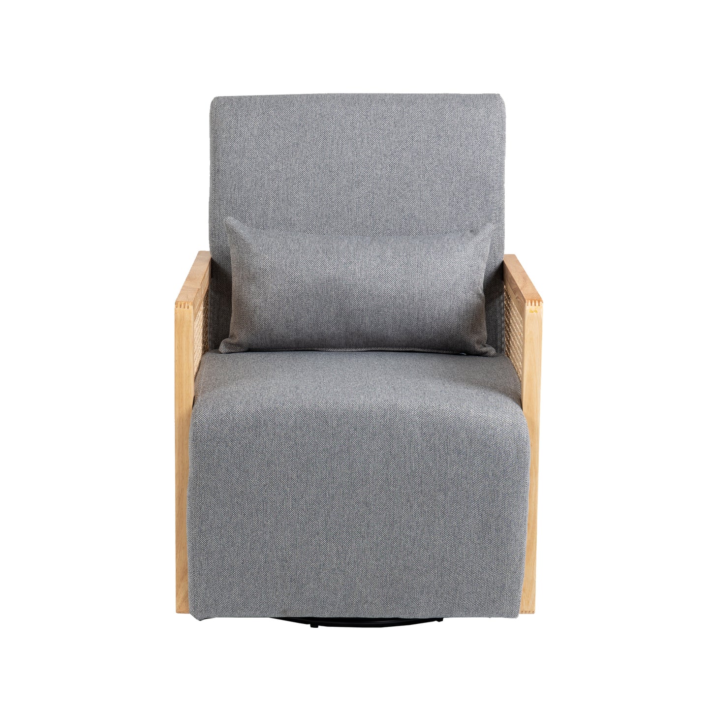 Modern Comfortable Upholstered Accent Chair with Ottoman for Living Room, Bedroom - COOLMORE - Linen - Various Colors and Sizes