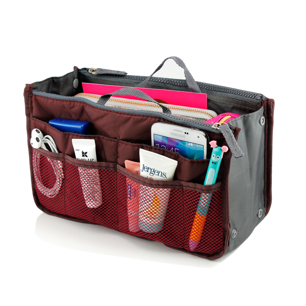 GEARONIC TM Lady Women Travel Insert Organizer Compartment Bag Handbag Purse Large Liner Tidy Bag
