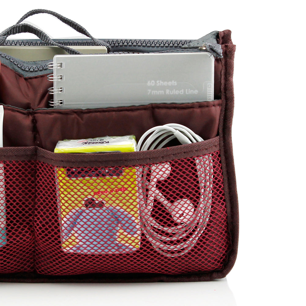 GEARONIC TM Lady Women Travel Insert Organizer Compartment Bag Handbag Purse Large Liner Tidy Bag