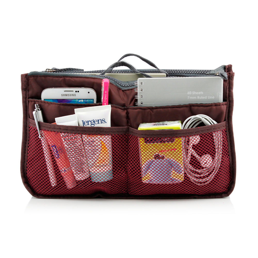 GEARONIC TM Lady Women Travel Insert Organizer Compartment Bag Handbag Purse Large Liner Tidy Bag