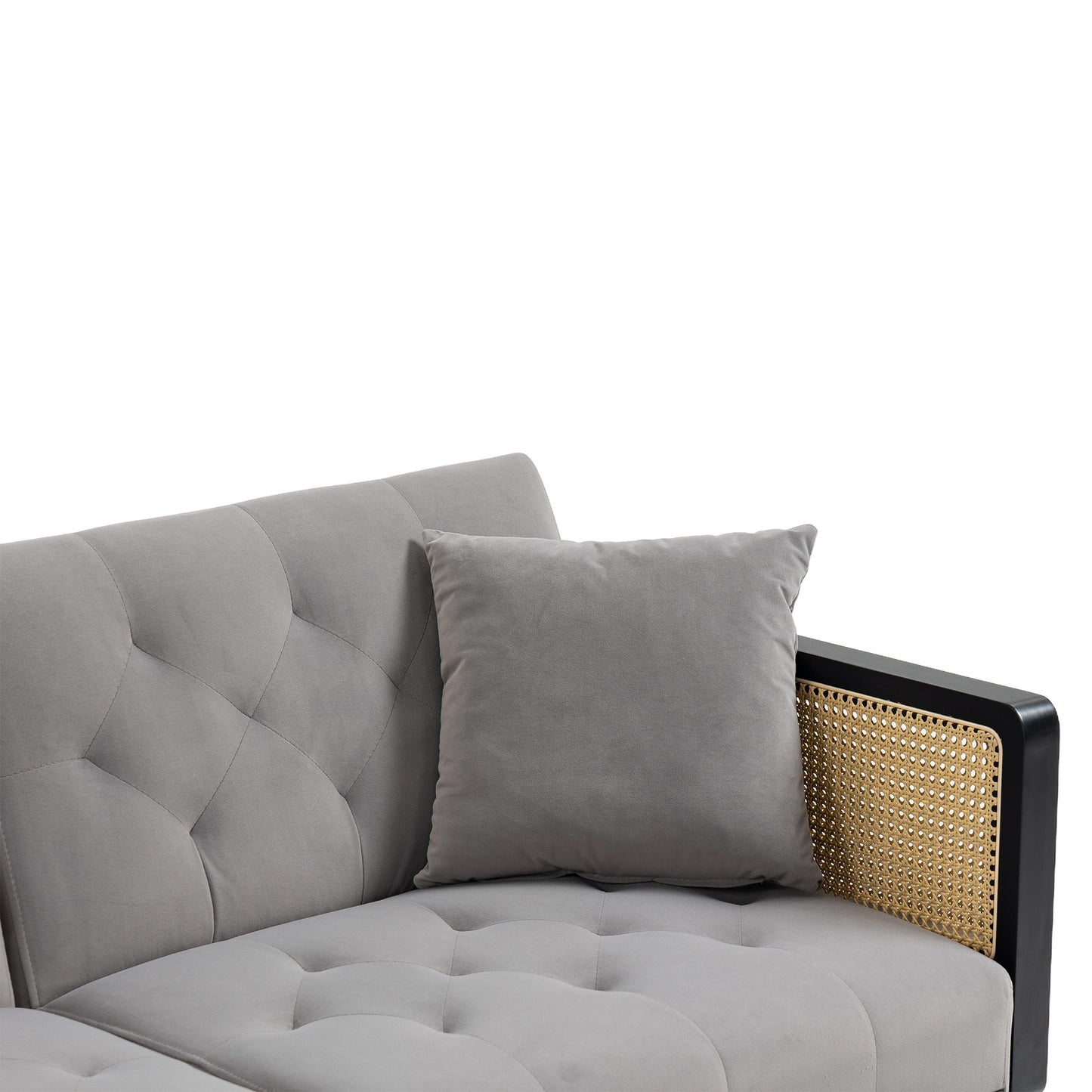 COOLMORE Velvet Sofa: Accent Loveseat with Metal Feet - Stylish, Comfortable, and Chic Design, Available in Multiple Sizes and Colors