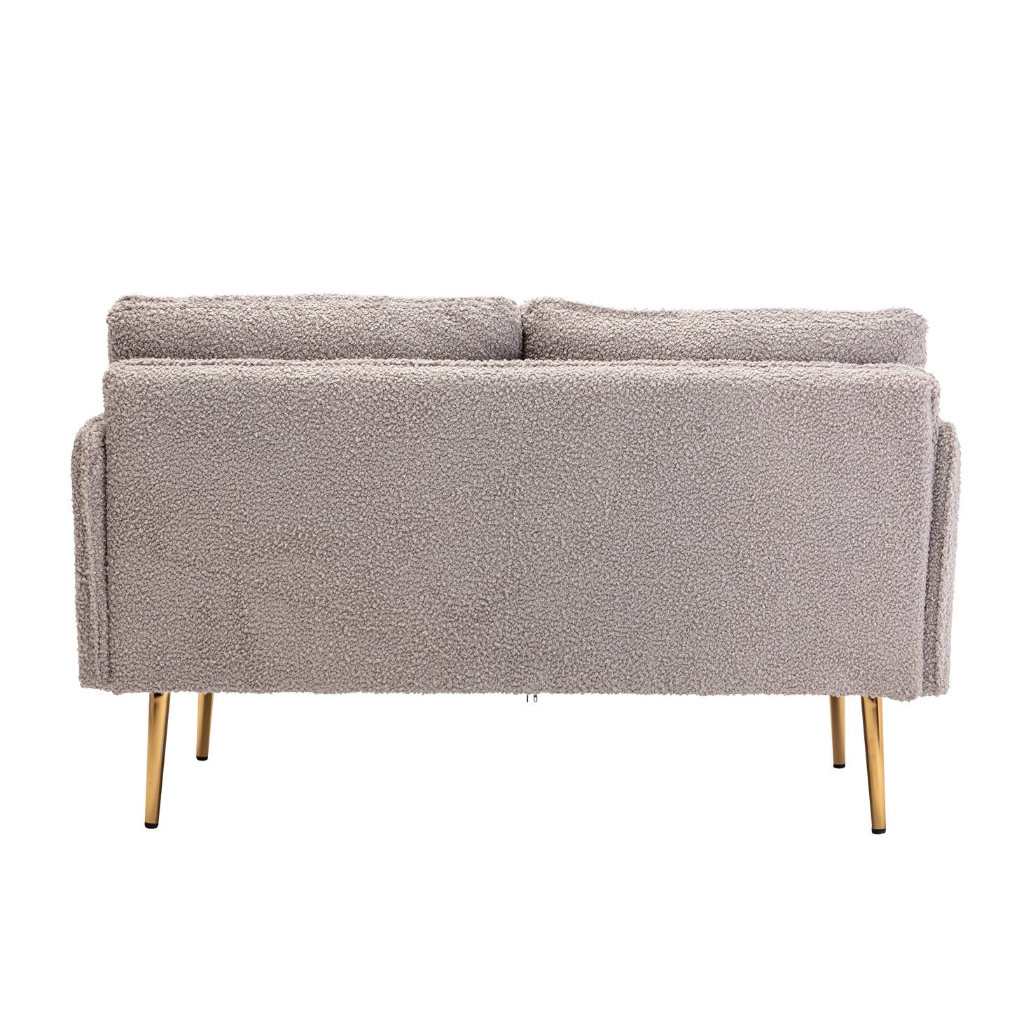 COOLMORE Sofa: Accent Loveseat with Iron Feet - Comfortable and Stylish Furniture for Your Home Décor