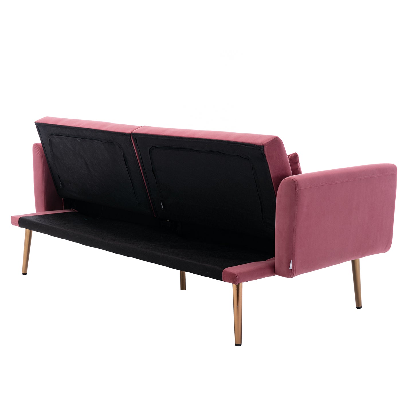 COOLMORE Velvet Sofa - Accent Loveseat with Metal Feet | Stylish and Comfortable Furniture for Your Living Space | Available in Various Colors and Sizes