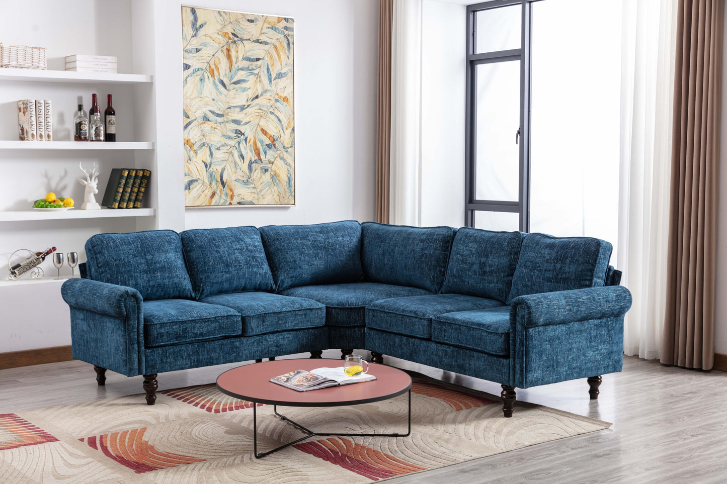 COOLMORE Accent Sofa: Stylish Living Room Sectional in Multiple Sizes & Colors