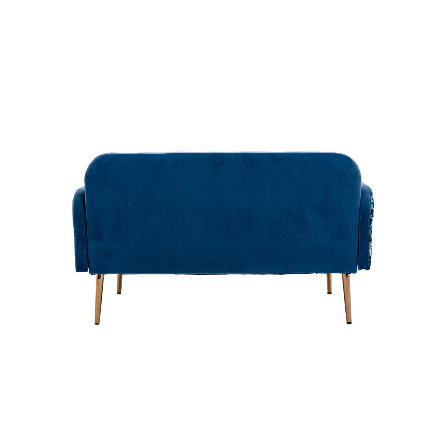 COOLMORE Velvet Sofa: Accent Loveseat with Metal Feet - Stylish, Comfortable, and Durable Furniture for Your Living Space