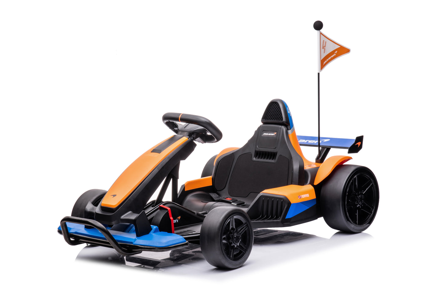 Licensed 24V Battery Powered Drift Car: Patented McLaren Go Kart, 12km/h Speed, Color Options