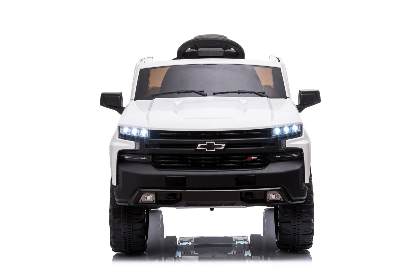 Official Licensed Chevrolet Ride-on Car, 12V Battery Powered Electric 4 Wheels Kids Toy with Parent Remote Control, Foot Pedal, Music, Aux, and LED Headlights - Patented Product, Dealership Certificate Required