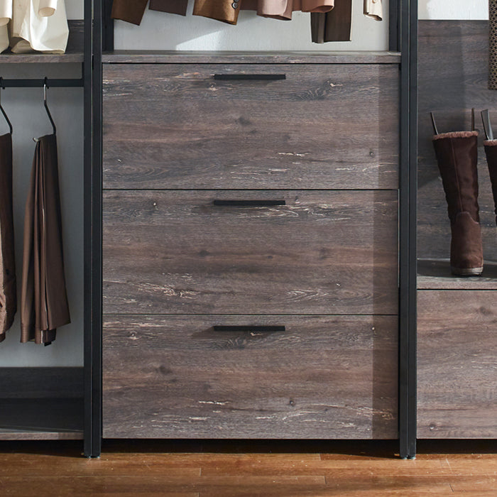 Klair Living Wood Walk-in Closet System