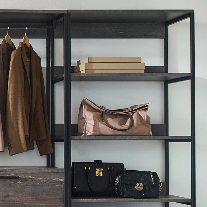 Klair Living Wood Walk-in Closet System