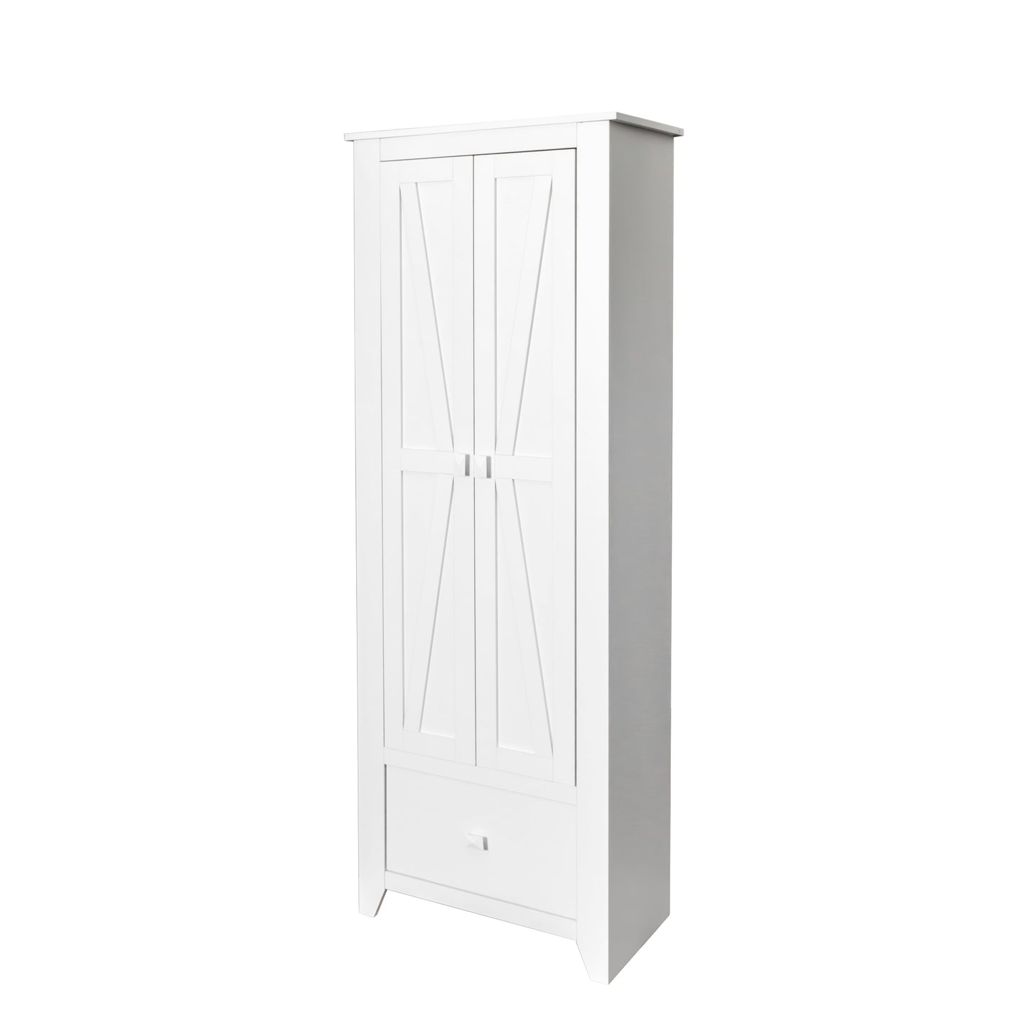 Home Wide Storage Cabinet, 30",WHITE