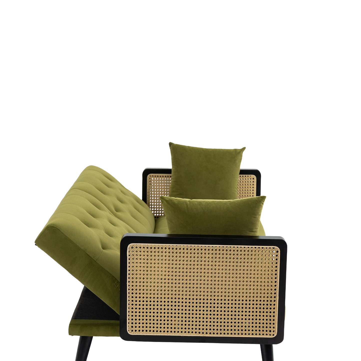 COOLMORE Velvet Sofa: Accent Loveseat with Metal Feet - Stylish and Comfortable Furniture for Your Living Space