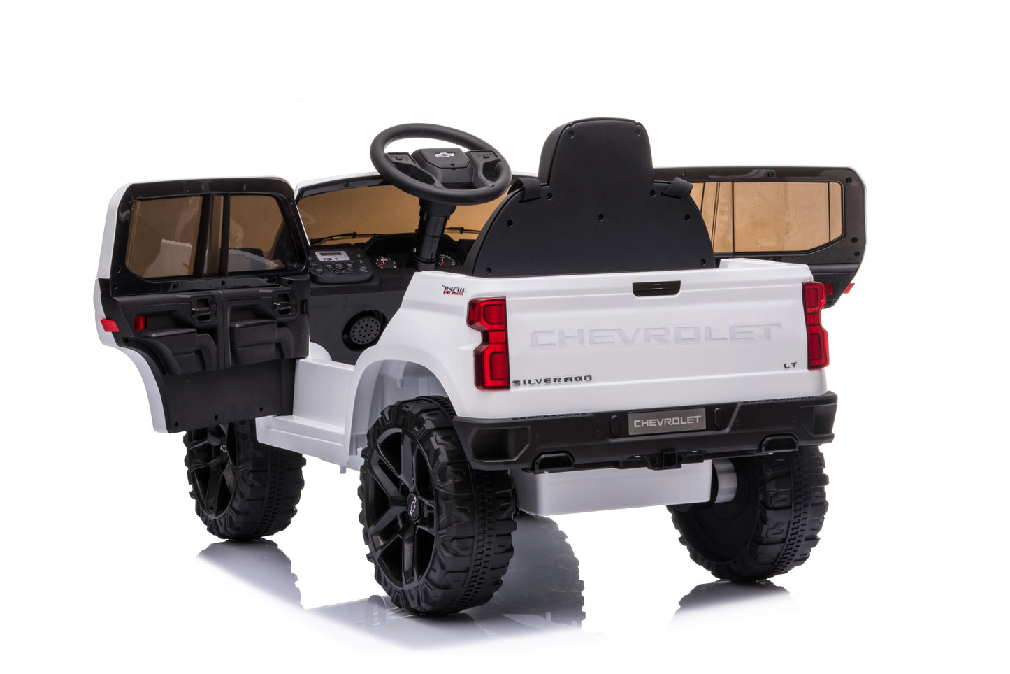 Official Licensed Chevrolet Ride-on Car, 12V Battery Powered Electric 4 Wheels Kids Toy with Parent Remote Control, Foot Pedal, Music, Aux, and LED Headlights - Patented Product, Dealership Certificate Required